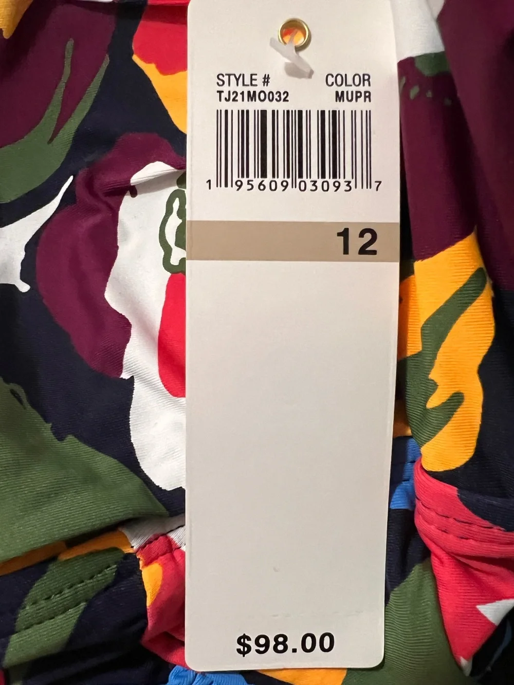 Anne Cole Multi Colored Floral ruched One Piece Swimsuit - Picture 5 of 7